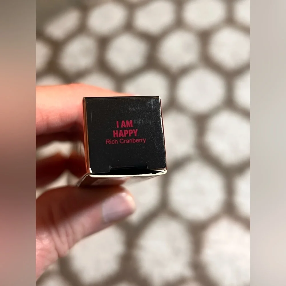 RealHer I Am Happy Color Rich Lip Gloss Rich Cranberry